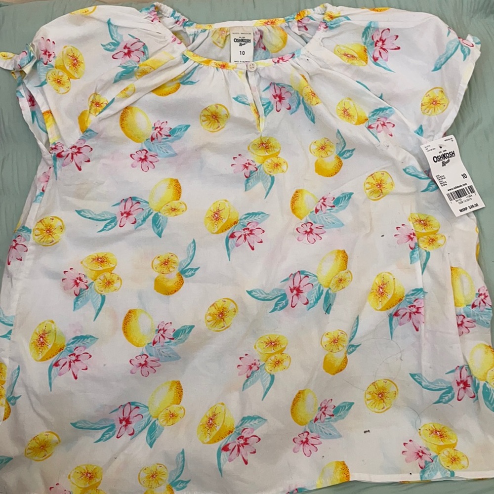 Oshkosh girls shirt size 10